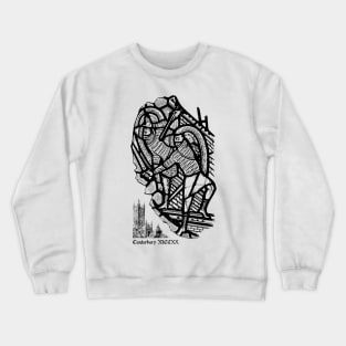 Canterbury Cathedral Stained Glass #2 Crewneck Sweatshirt